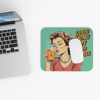 Retro Fun - Good Moms Say Bad Words - Mouse Pad (Rectangle)