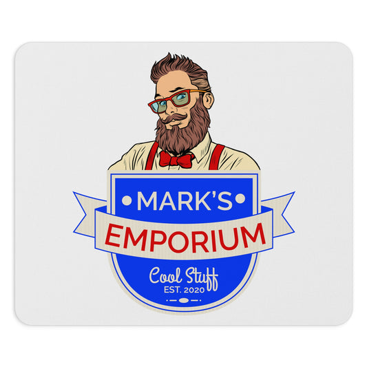 Printify - Mark's Emporium Logo - Rectangle Mouse Pad