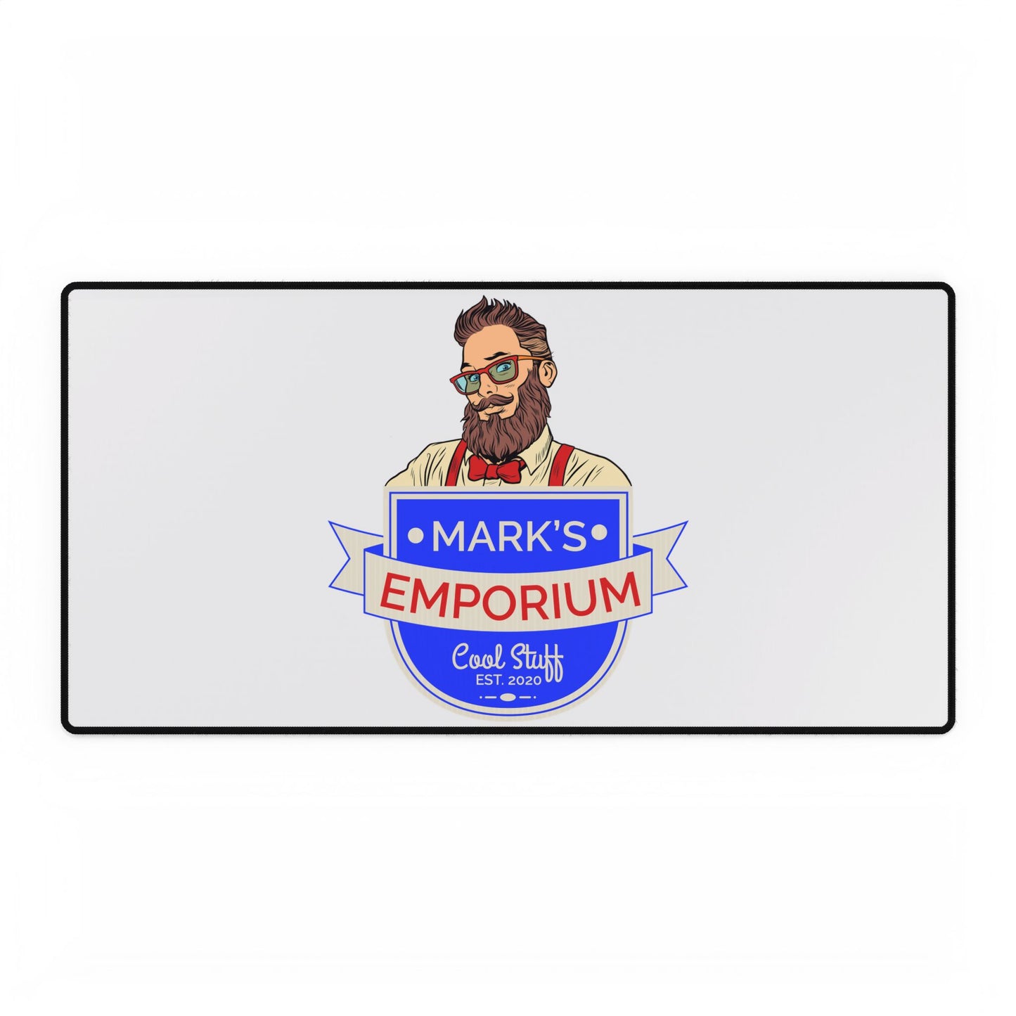 Copy of Printify - Mark's Emporium Logo - 31.5" x 15.5" Desk Mats