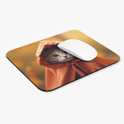 Cats - Hoodie Cat - Mouse Pad (Rectangle)