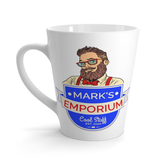 Printify - Mark's Emporium Logo - Latte Mug