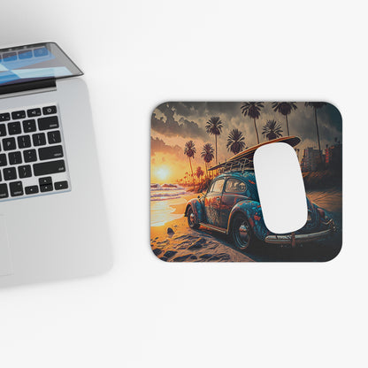 Beach Bug - Sunset And Surf - Mouse Pad (Rectangle)