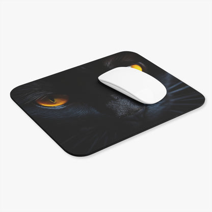 Cats - Black Cat Face - Mouse Pad (Rectangle)