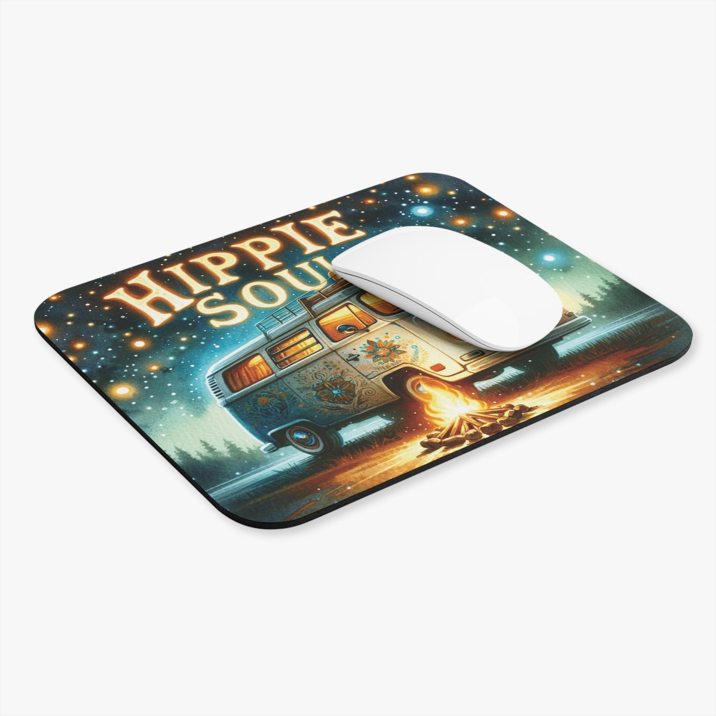 Hippie Soul Camper Van - Mouse Pad (Rectangle)