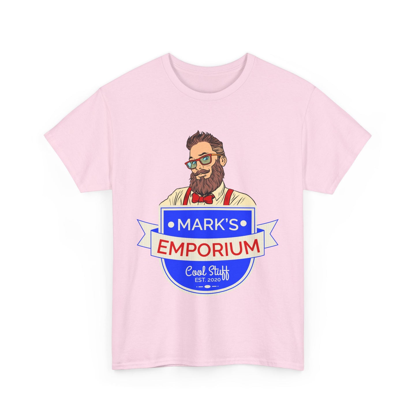 Mark's Emporium Logo - Unisex Heavy Cotton Tee