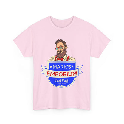 Mark's Emporium Logo - Unisex Heavy Cotton Tee