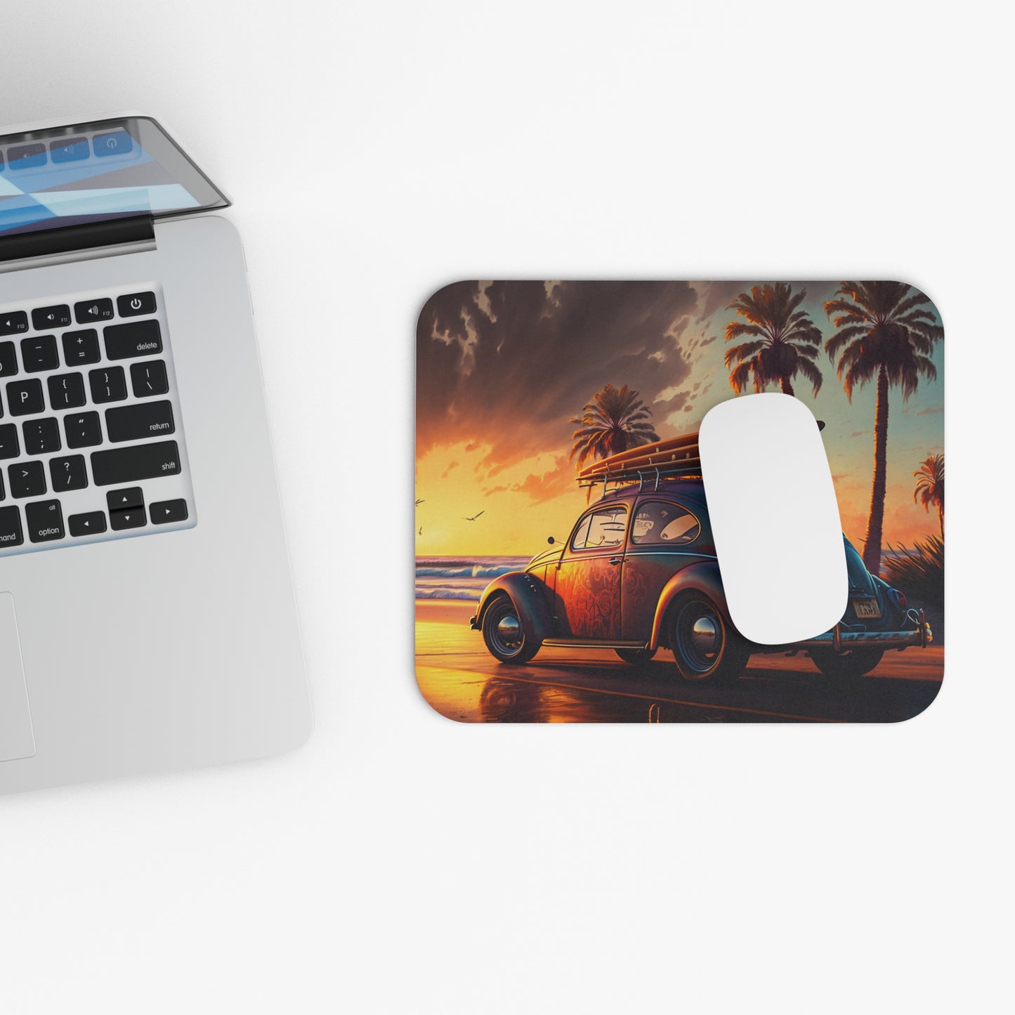 Beach Bug - Sunset - Mouse Pad (Rectangle)