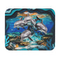 Dogs - Four Dolphins - Mouse Pad (Rectangle)