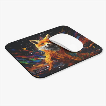 Fox Colorful - Mouse Pad (Rectangle)