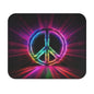 Hippie Peace Sign - v4 - Mouse Pad (Rectangle)