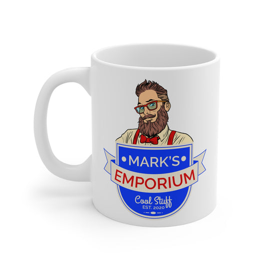 Printify - Mark's Emporium Logo - Mug 11oz