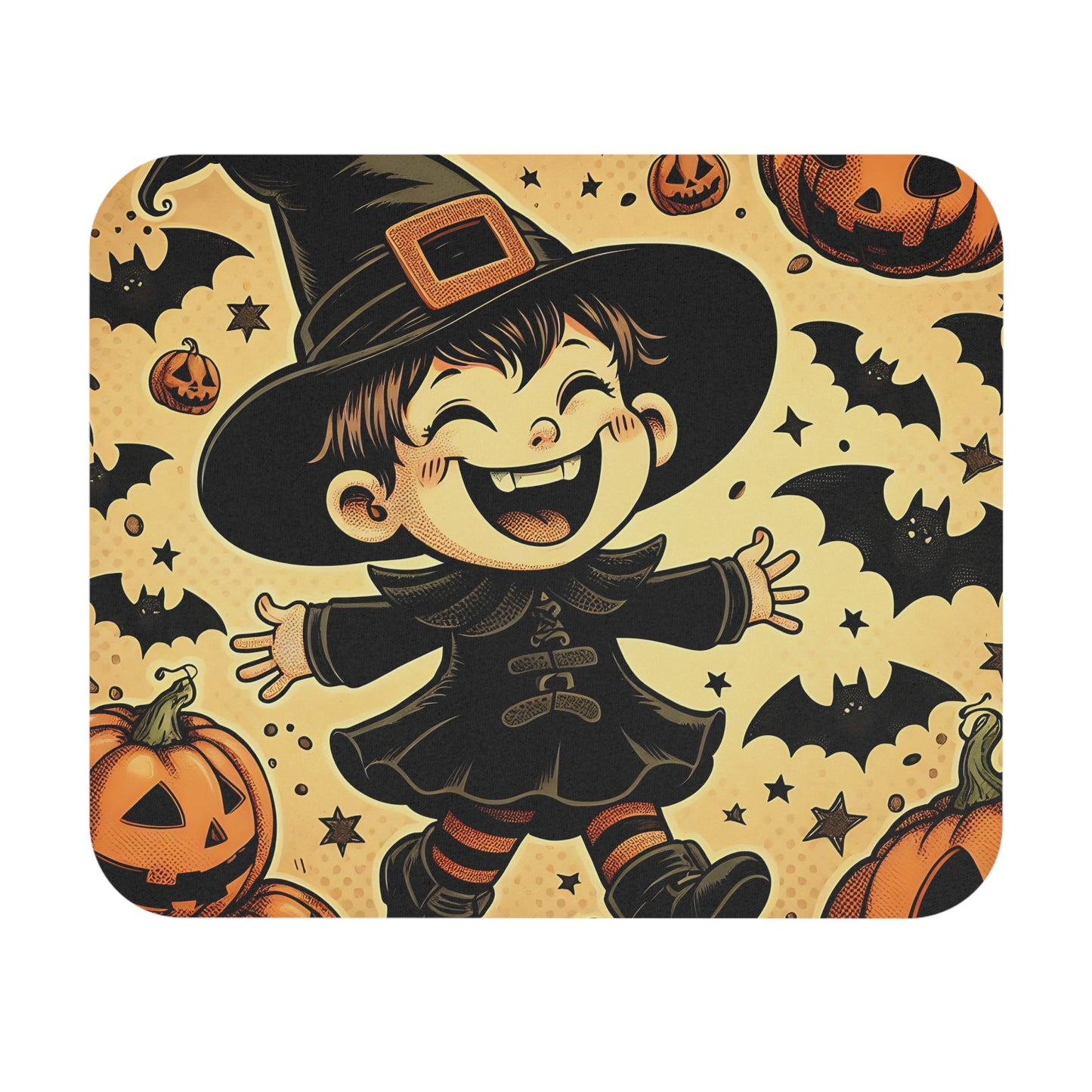 Halloween - Kid Witch - Mouse Pad (Rectangle)