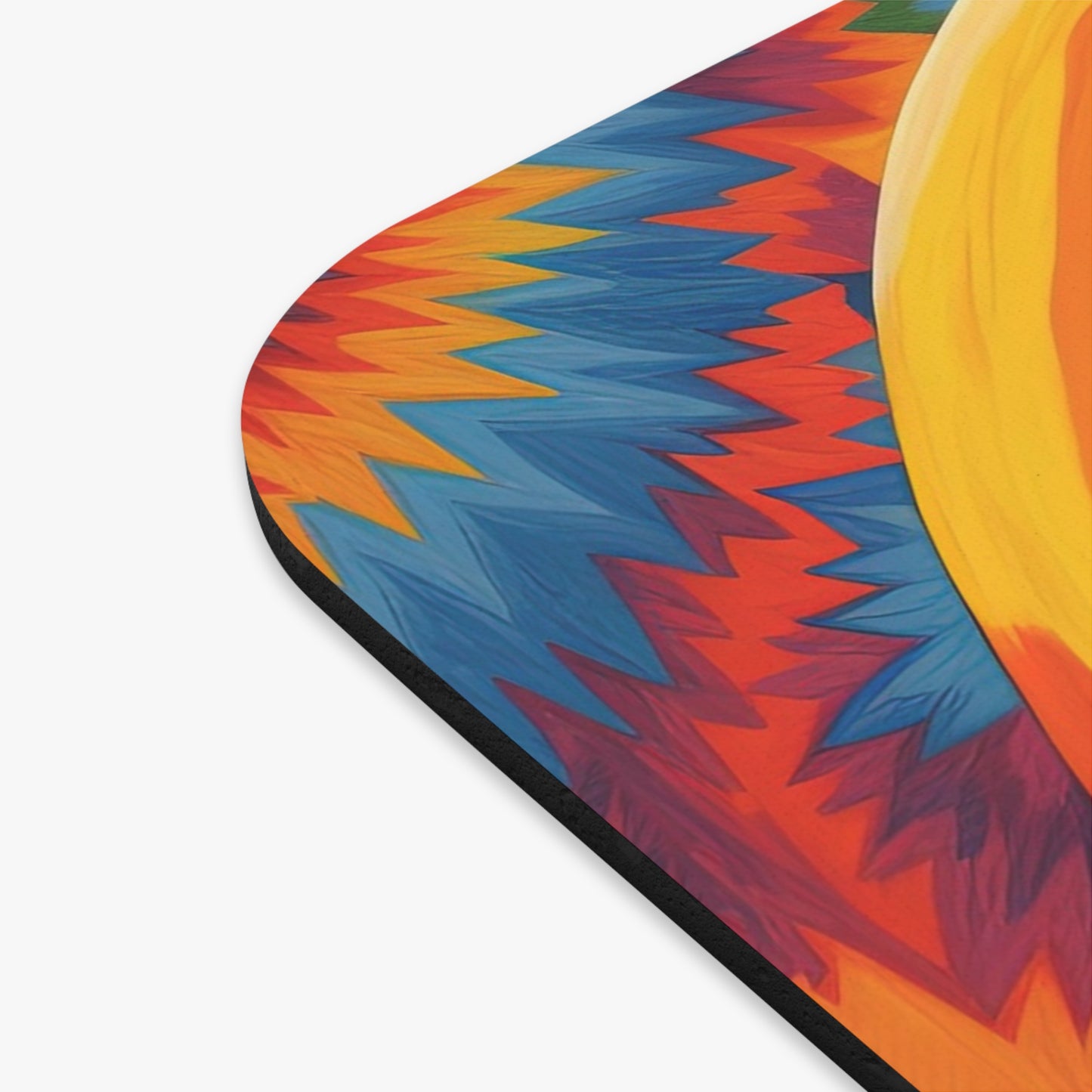 Hippie Peace Sign - v8 - Mouse Pad (Rectangle)