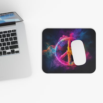 Hippie Peace Sign - v1 - Mouse Pad (Rectangle)