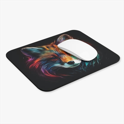 Fox Colorful Face - Mouse Pad (Rectangle)