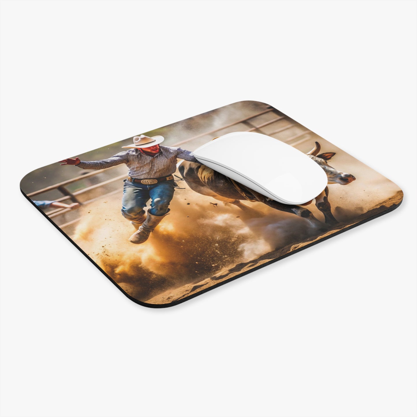 Rodeo - Bull Rider - Mouse Pad (Rectangle)