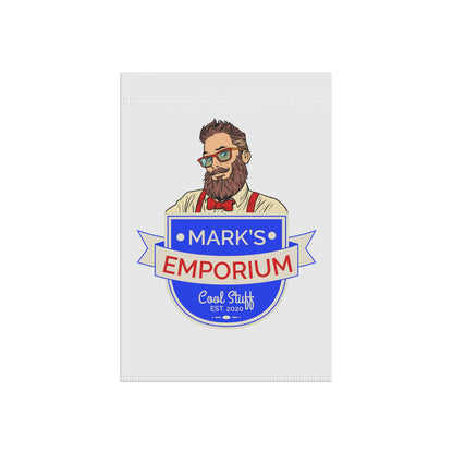 Printify - Mark's Emporium Logo - Garden Flag