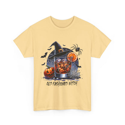 Old Fashioned Witch - Unisex Heavy Cotton Tee