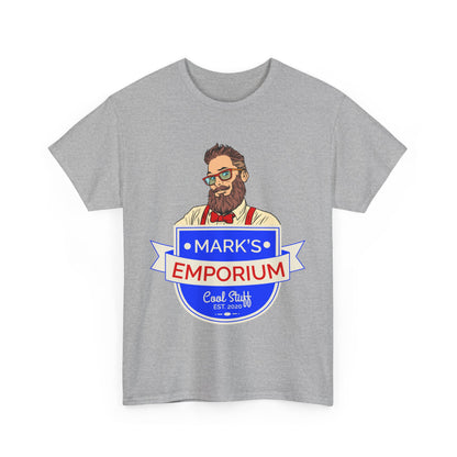 Mark's Emporium Logo - Unisex Heavy Cotton Tee