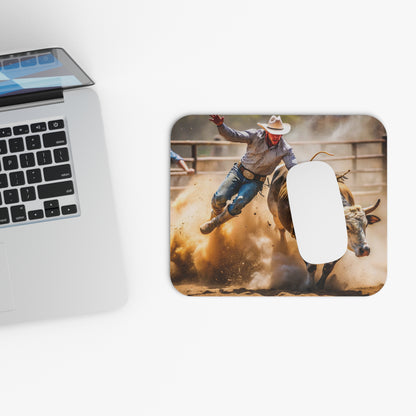 Rodeo - Bull Rider - Mouse Pad (Rectangle)