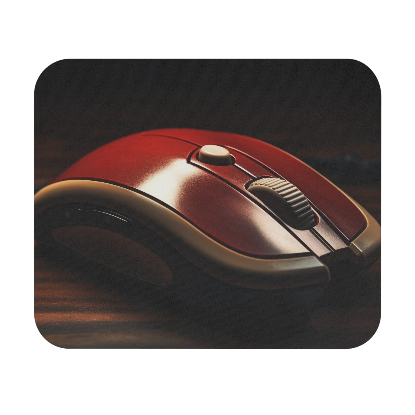 Computers - Red Mouse - Mouse Pad (Rectangle)