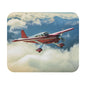 Aviation - Red Aircraft - Mouse Pad (Rectangle)