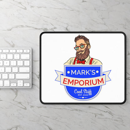 Printify - Mark's Emporium Logo - Gaming Mouse Pad