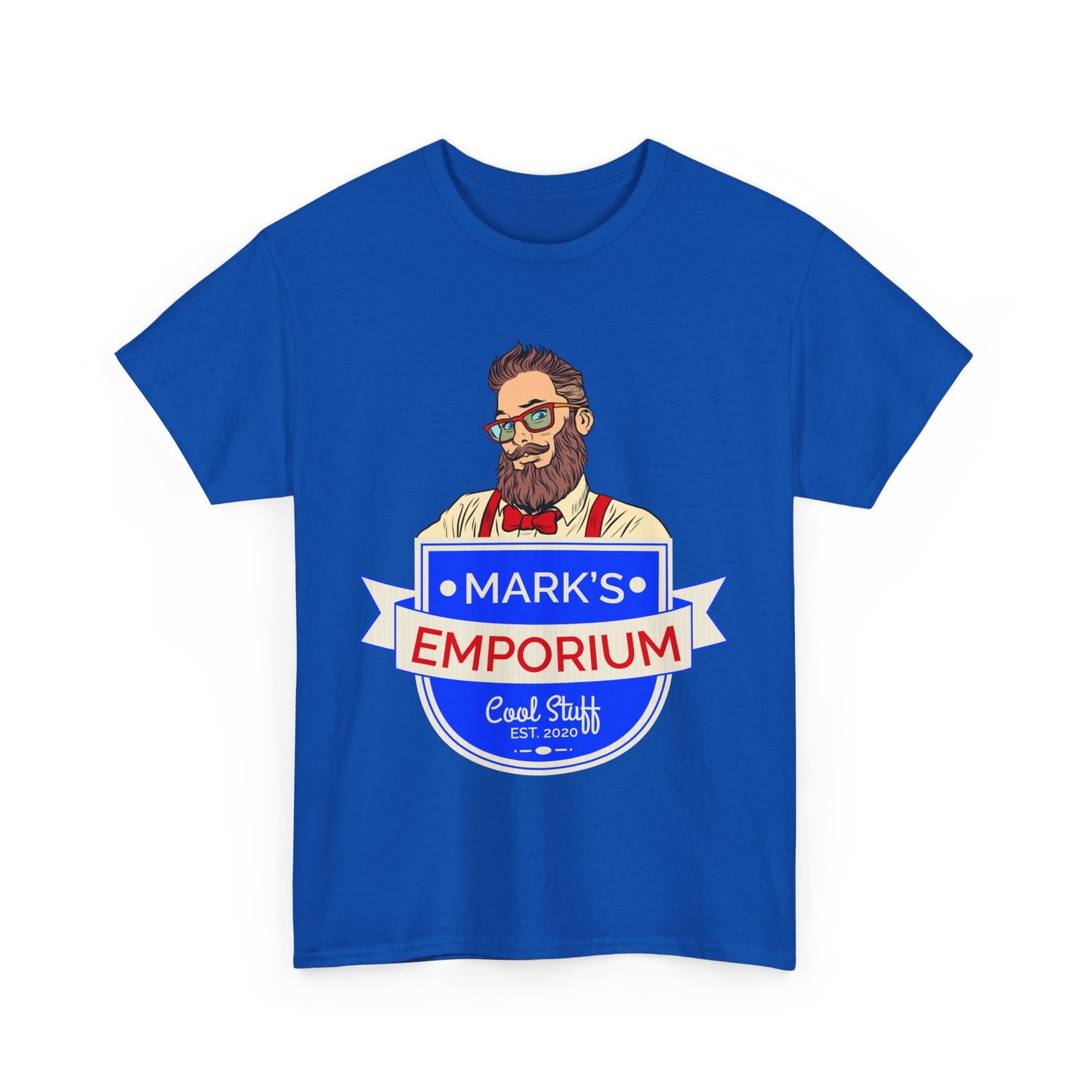 Mark's Emporium Logo - Unisex Heavy Cotton Tee