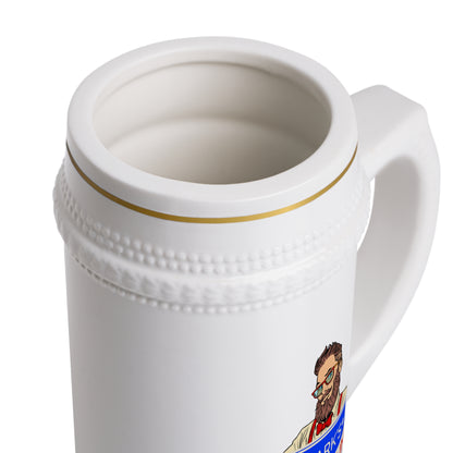 Printify - Mark's Emporium Logo - Beer Stein Mug