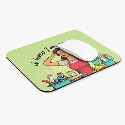 Retro Fun - Oh Honey, I Am That Mom - Mouse Pad (Rectangle)