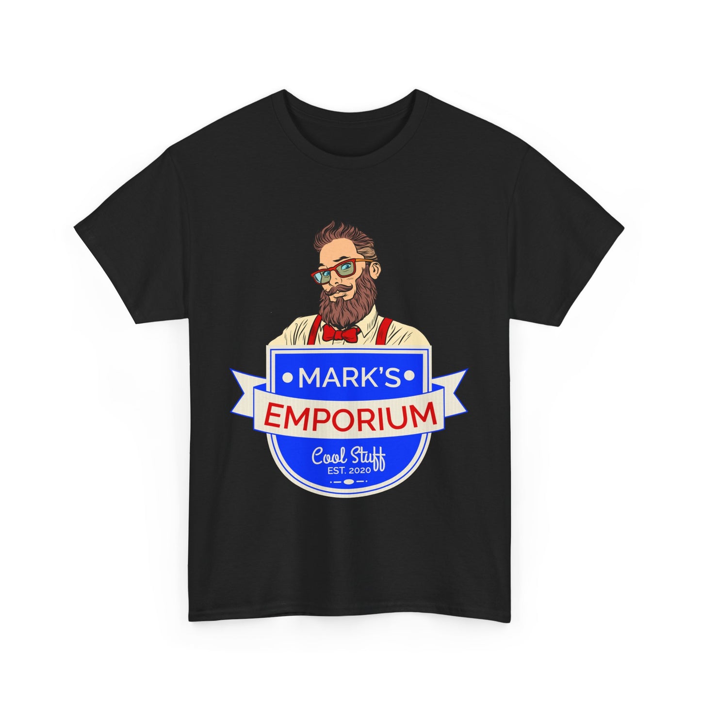 Mark's Emporium Logo - Unisex Heavy Cotton Tee