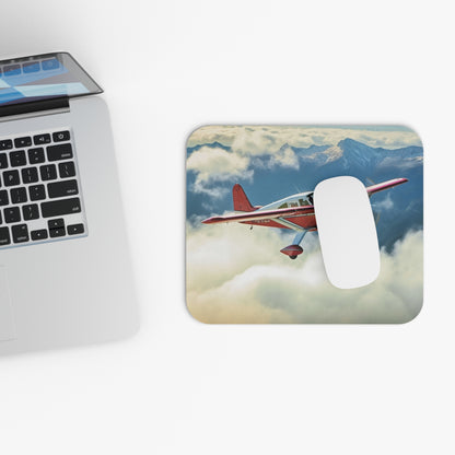 Aviation - Red Aircraft - Mouse Pad (Rectangle)