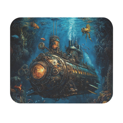 Steampunk - Submarine v3 - Mouse Pad (Rectangle)