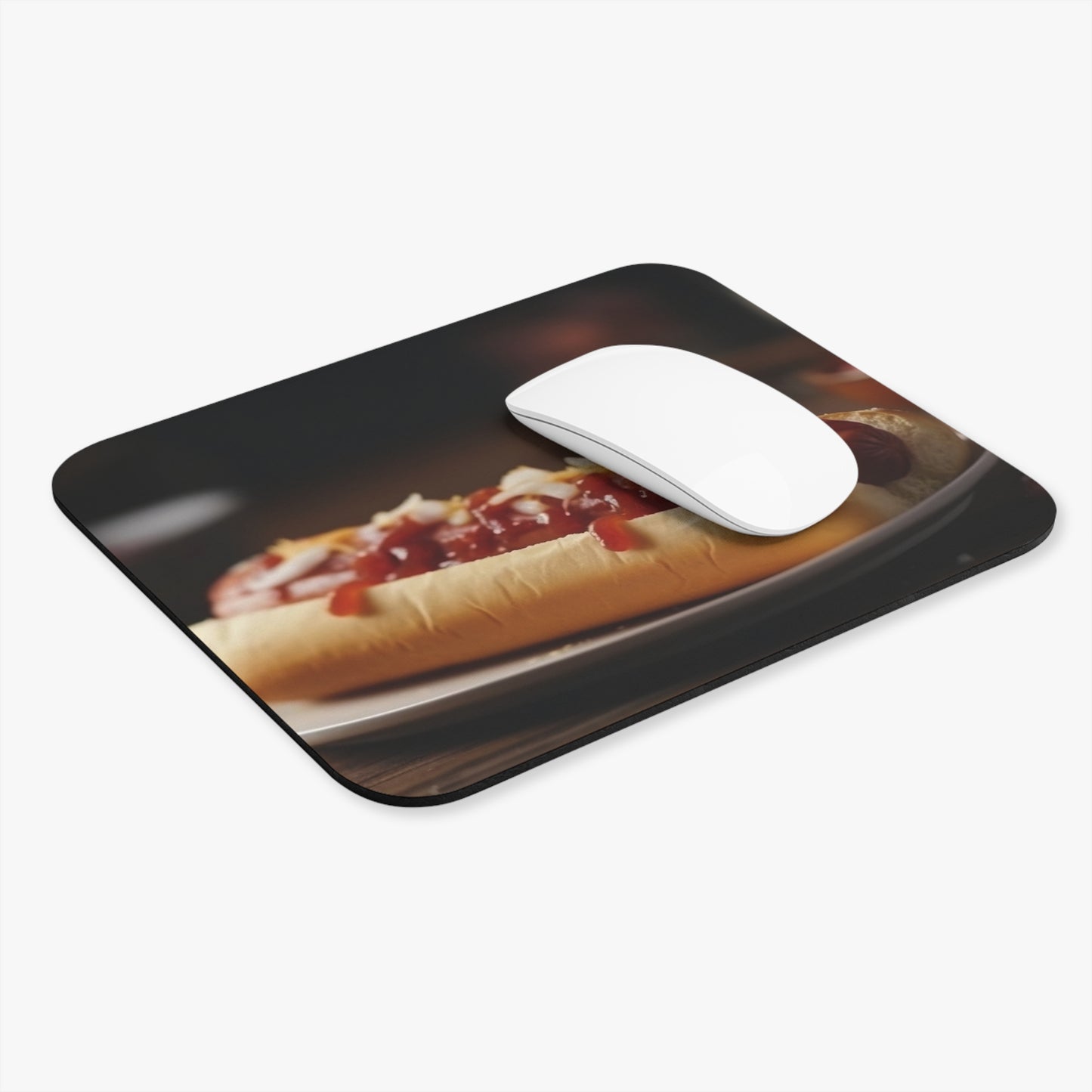 Food - Hot Dog Image v1 - Mouse Pad (Rectangle)