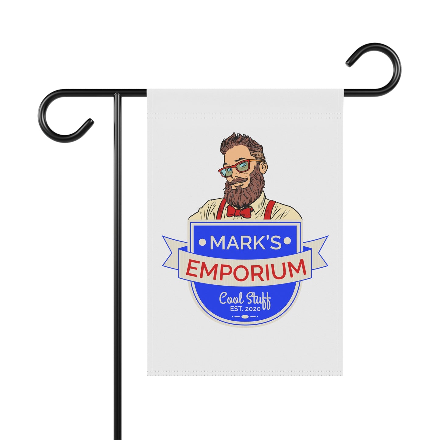 Printify - Mark's Emporium Logo - Garden Flag