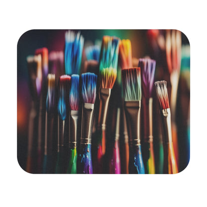 Art - Colorful Paint Brushes - Mouse Pad (Rectangle)