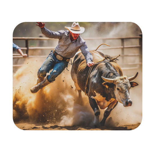 Rodeo - Bull Rider - Mouse Pad (Rectangle)