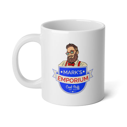 Printify - Mark's Emporium Logo - Jumbo Mug, 20oz