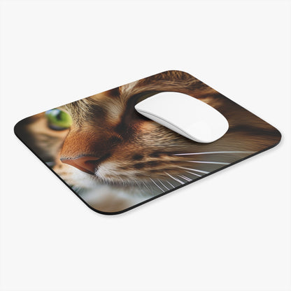 Cats - Cat Face - Eyes - Mouse Pad (Rectangle)