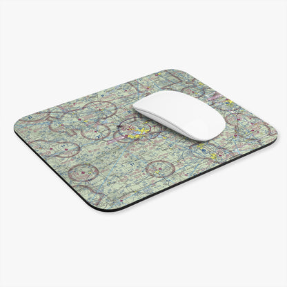 Airport Sectional - KMSN Madison WI - Mouse Pad (Rectangle)