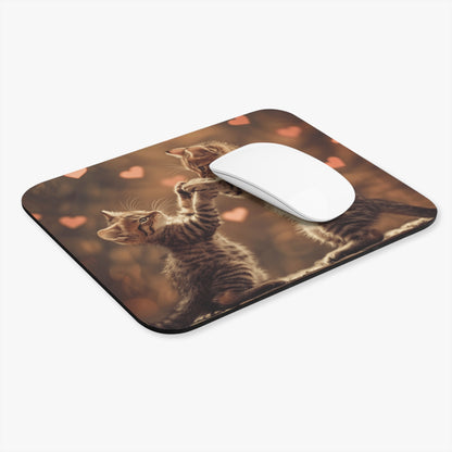 Cats - Two Standing Kittens - Mouse Pad (Rectangle)