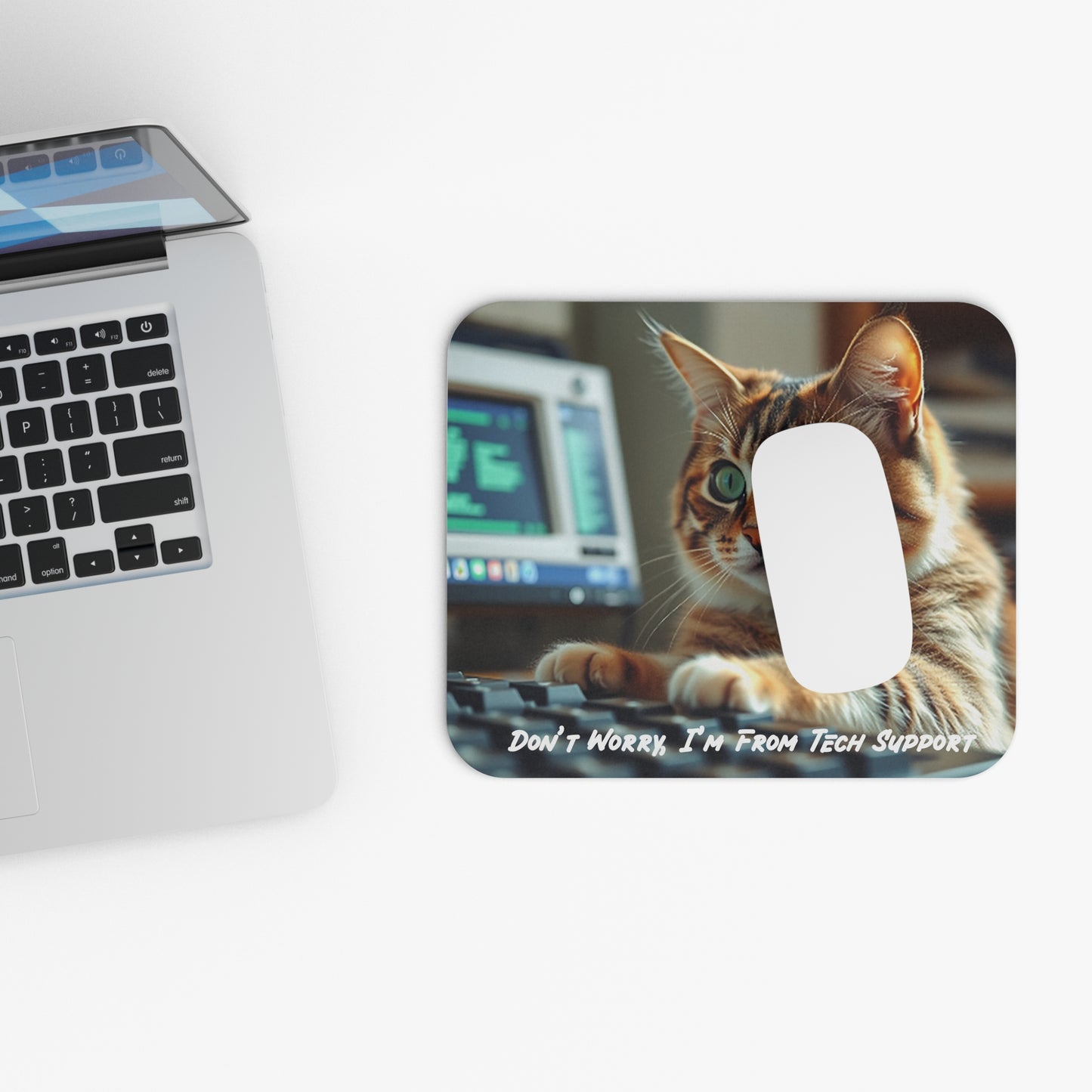 Don't Worry, I'm From Tech Support v1 - Mouse Pad (Rectangle)