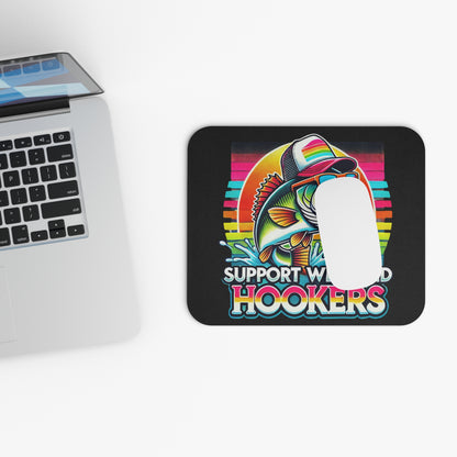 Fishing - Support Weekend Hookers - Mouse Pad (Rectangle)