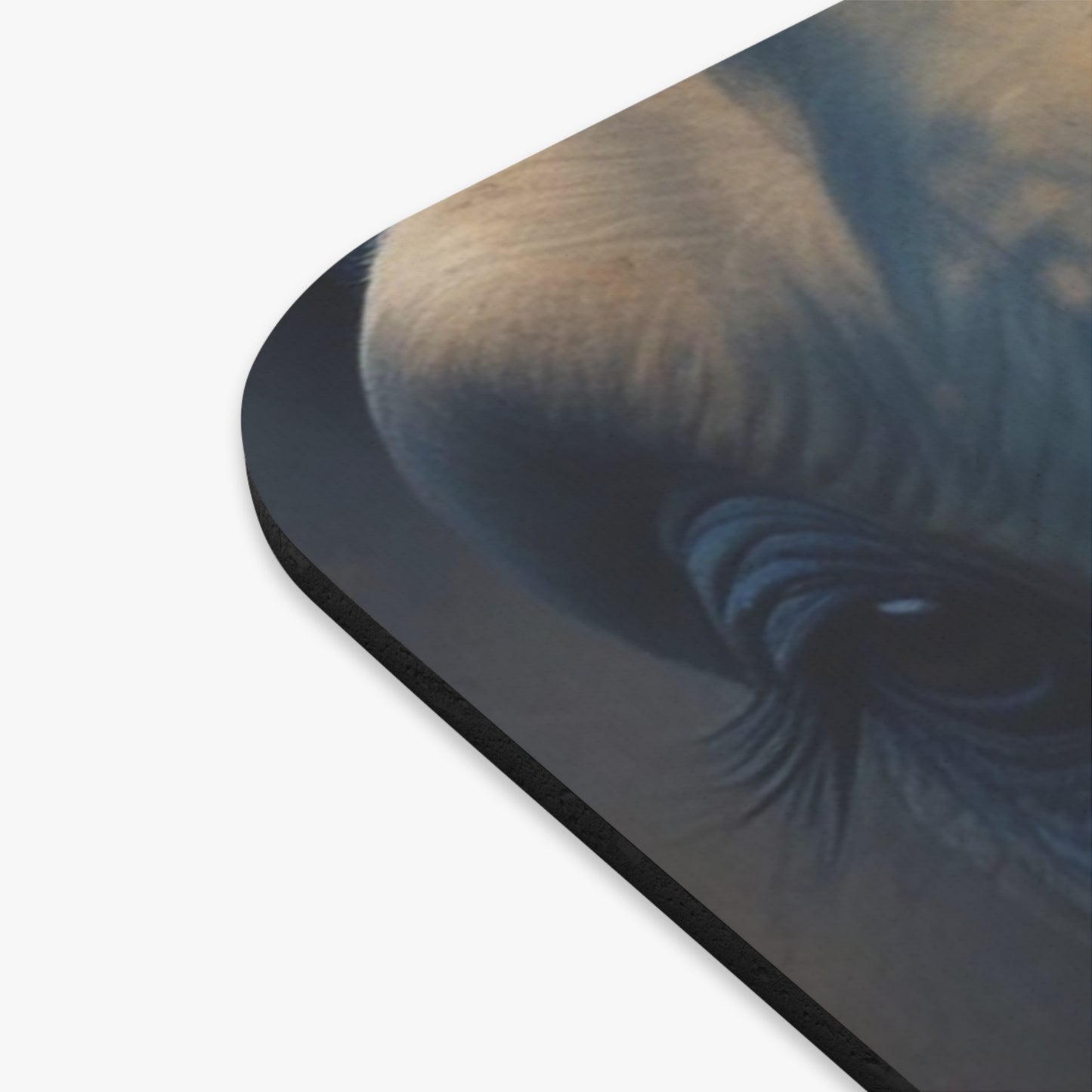 Elephants - Elephant Face - Front - Mouse Pad (Rectangle)