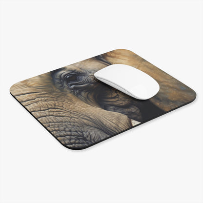 Elephants - Elephant Eye View - Mouse Pad (Rectangle)