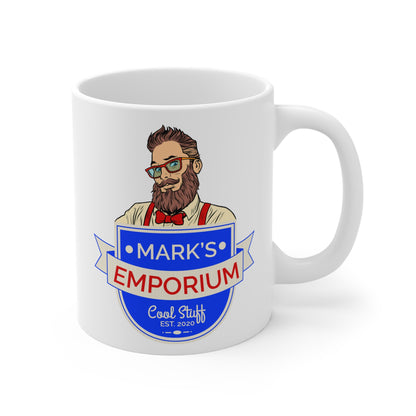 Printify - Mark's Emporium Logo - Mug 11oz