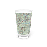 Airport Sectional - KMSN Madison WI - Pint Glass, 16oz