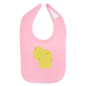 Wisconsin - Cheese - Baby Bib - light pink