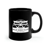 Mile High Club - Biplane - Solo Division - White - 11oz Black Mug
