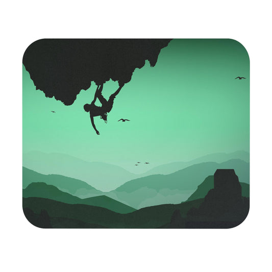 Rock Climbing - Green - Mouse Pad (Rectangle)